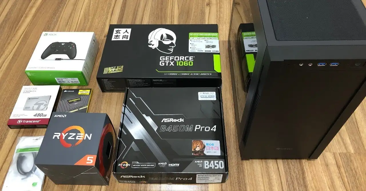 購入したPCパーツ